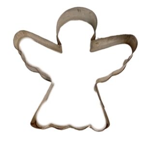 Angel Vintage Cookie Cutter - Silver